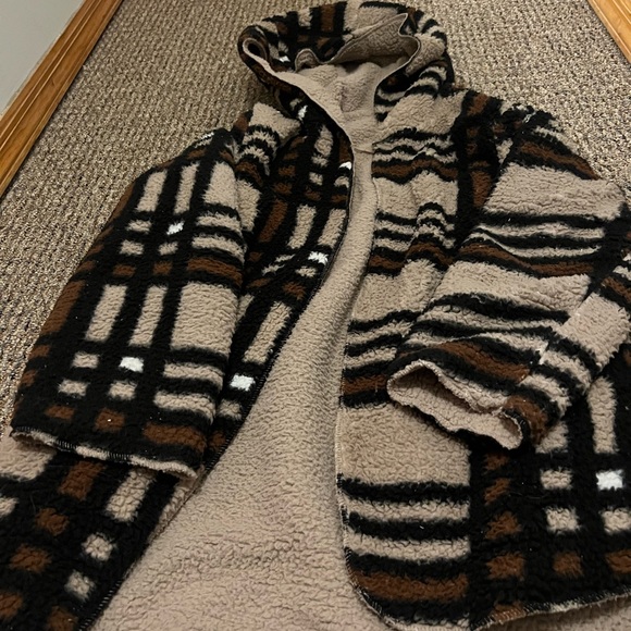 fuzzy winter/fall jacket - Picture 2 of 4